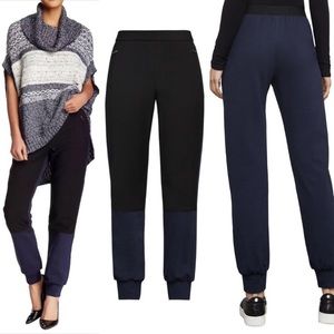 BCBGMAXAZRIA color block sweatpants